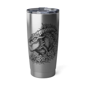 Silver Dragon 20oz Tumbler (Cherry)