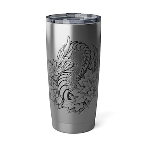 Silver Dragon 20 Unzen Becher (Ahorn und Eichel)