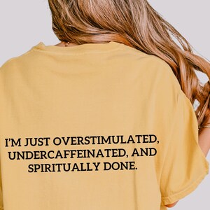 Overstimulated Shirt, Comfort Colors® Gift for Mom, Cowboy Frog Shirt, Unhinged Shirt, Gen Z Shirt, Weird Stuff Funny Shirt, Mental Health