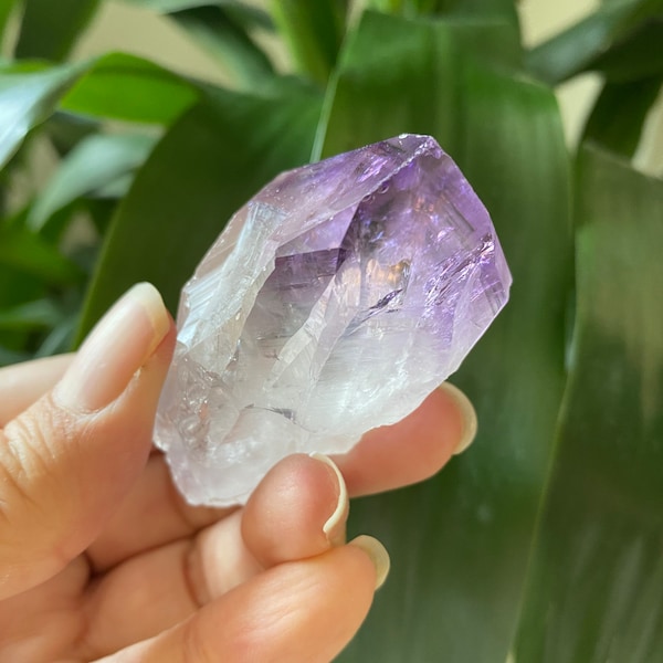 Amethyst Points Raw Rough - 1 Piece High Quality Natural Purple Crystal Gem Gemstone - Third Eye, Crown Chakra - Mindful Space Stress Relief