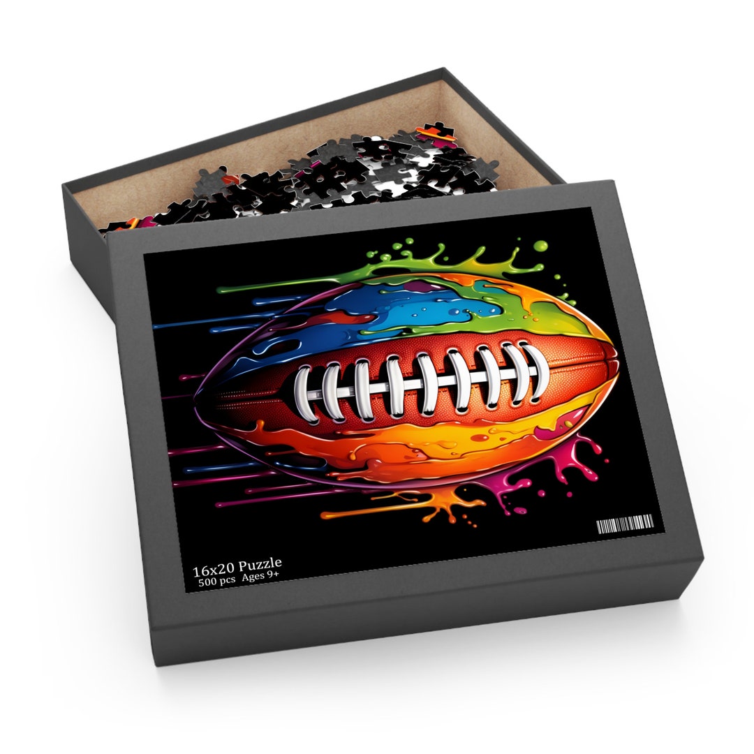 FOOTBALL Jigsaw Puzzle Game for Football Lover Jigsaw Nerd Etsy