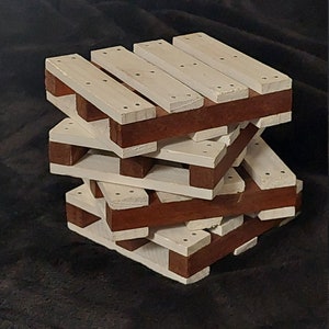 Rustic Wooden Pallet Coaster