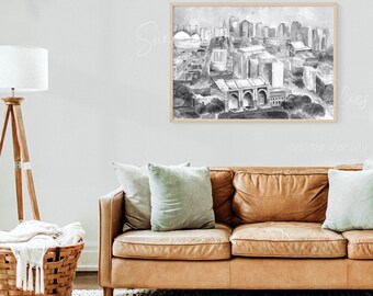 Schwarz und Weiß - KC Cityscape
