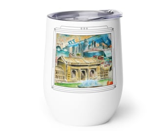 Kansas City Wine tumbler