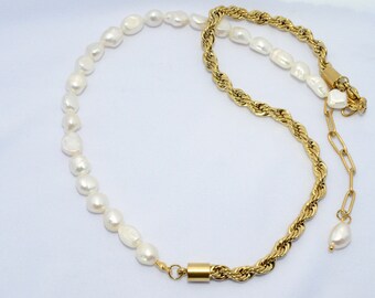 French Pearl Necklace - Tarnish-Free