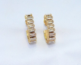 18K Gold-Plated Studs - Hypoallergenic and Tarnish-Free