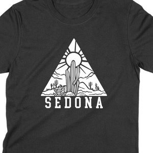 Sedona T-Shirt, Unisex Sedona Arizona Graphic Shirt, Sedona Tee, Vacation Shirt, Desert T-Shirt, Sedona Gifts, Arizona Gift