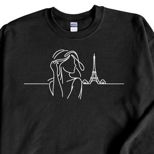 Paris Unisex Crewneck Sweatshirt, Chic Paris Adventure Crewneck, City Pullover, Eiffel Tower Sweatshirt