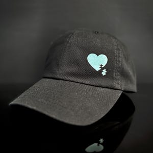 Autism Awareness Support Cap, Autism Puzzle Hat, Autism Awareness Dad&#39;s Cap, Autism Support Gift, Autism Mom Gift, Autism Teacher Gift