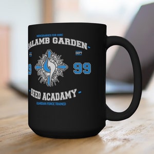 Final Fantasy Balamb Garden Black Mug 15oz