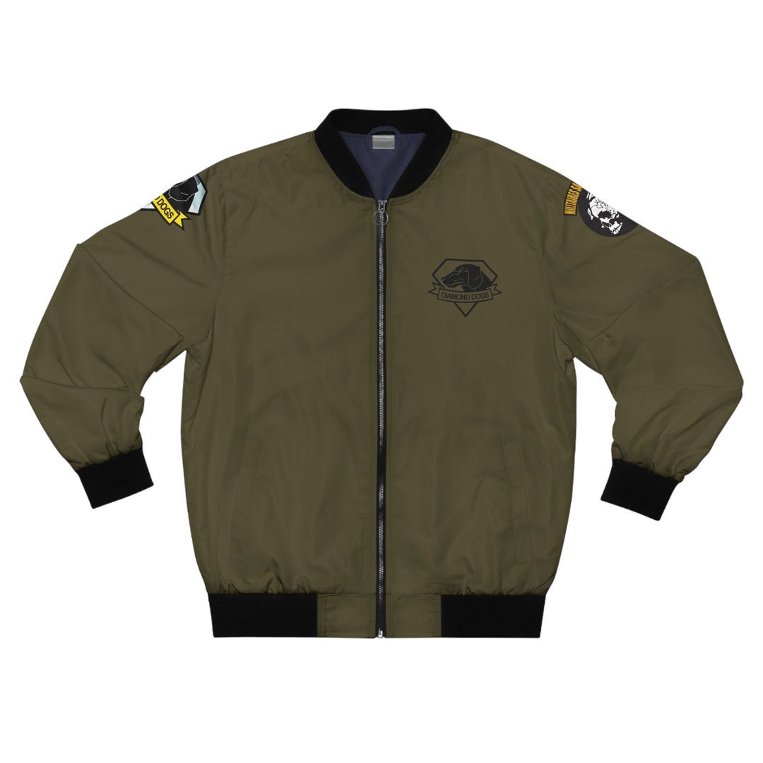 Buy Metal Gear Diamond Dogs Bomber Jacket, Big Boss, Solid Snake 