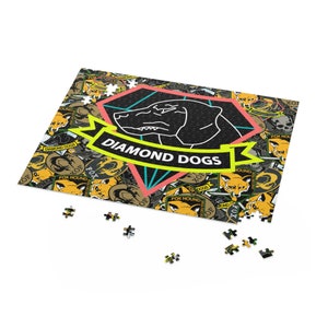 Metal Gear Diamond Dog Foxhound Puzzle (120, 252, 500-Piece)