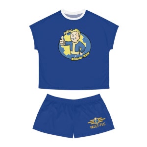 Fallout Women's Short Pajama Set (AOP)