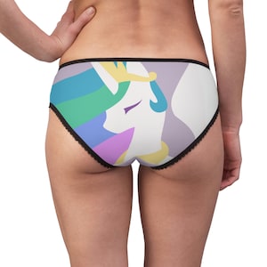 MLP My Little Pony Princess Celestia Women's Briefs (AOP)