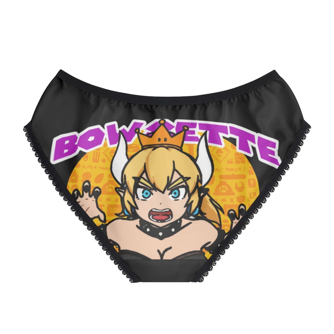Bowsette Panties Women's Briefs Etsy