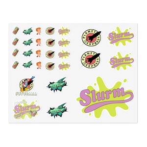 Futurama Sticker Sheet