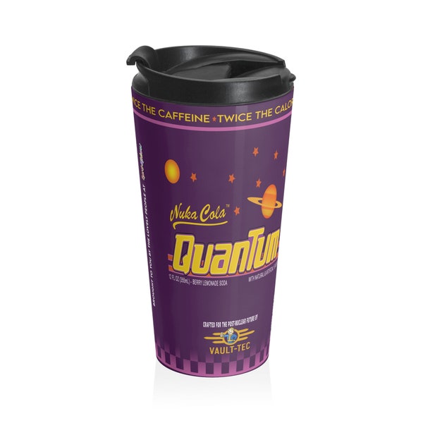 Fallout Quantum Nuka Colo Stainless Steel Travel Mug 15 oz