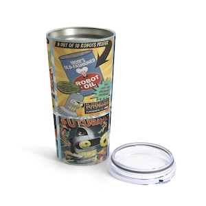 Futurama Posters Tumbler 20oz