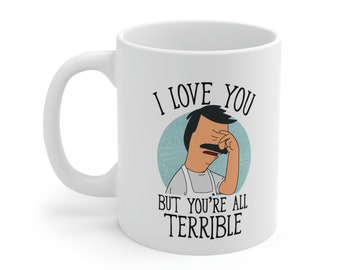 Bobs Burger Bob Ceramic Mug 11oz