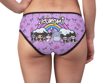 Couple Panties Set Hello Kitty Kawaii Sexy Kuromi Melody Cartoon Figure Briefs  Knickers Underpand Man Shorts Girl Clothes Gifts 
