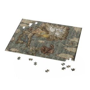 Elden Ring Landkarten Puzzle (120, 252, 500 Teile)