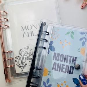 Month Ahead Binder Complete SET | Savings challenge  | Cash budget | Budget | Saving Binder | Cash Stuffing