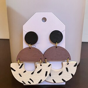 The Mandy- Wooden 4 piece unique shape