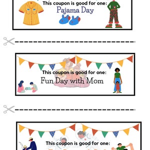 Kid's Birthday Coupon Printable, Children's Birthday Activity Voucher ...