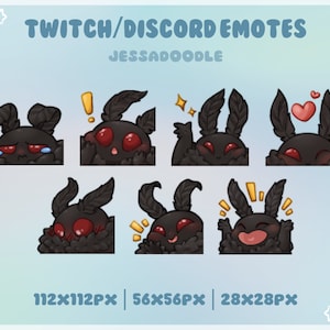 Twitch Emotes: Mothman | P2U