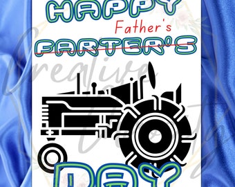Lustige Druckbare Vatertagskarte | Druckbare Vatertagskarte | &quot;happy farter es day&quot;