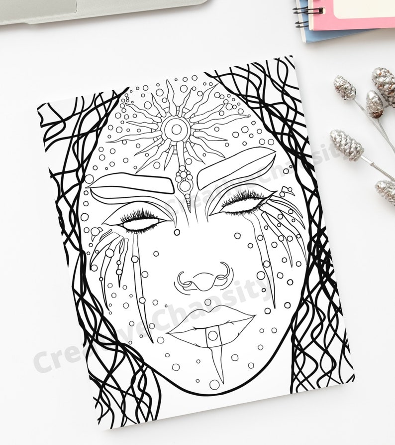 Printable Adult Coloring Pages Digital Download Coloring - Etsy