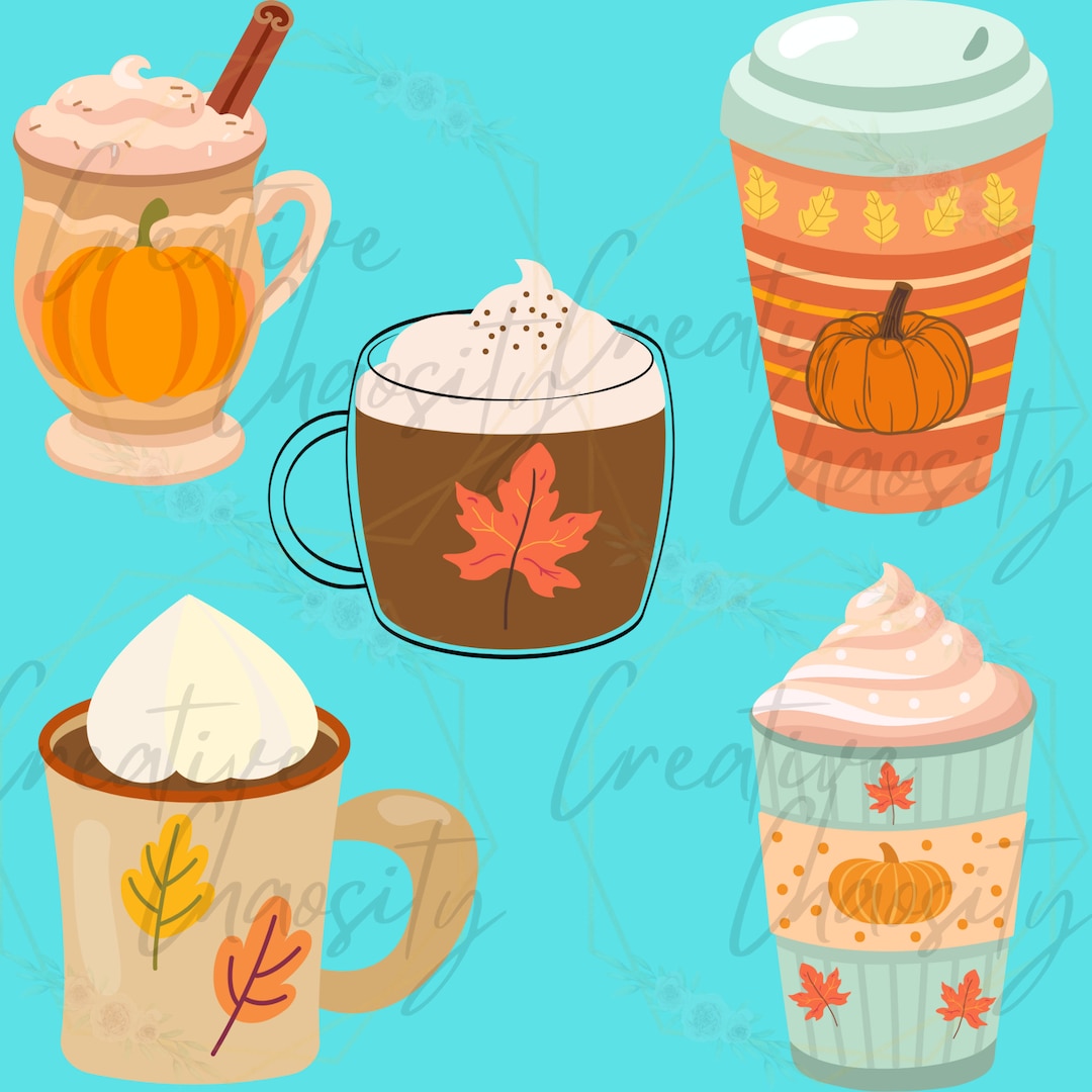 Fall Clipart Bundle Autumn Clipart PNG Transparent PNG Bundle