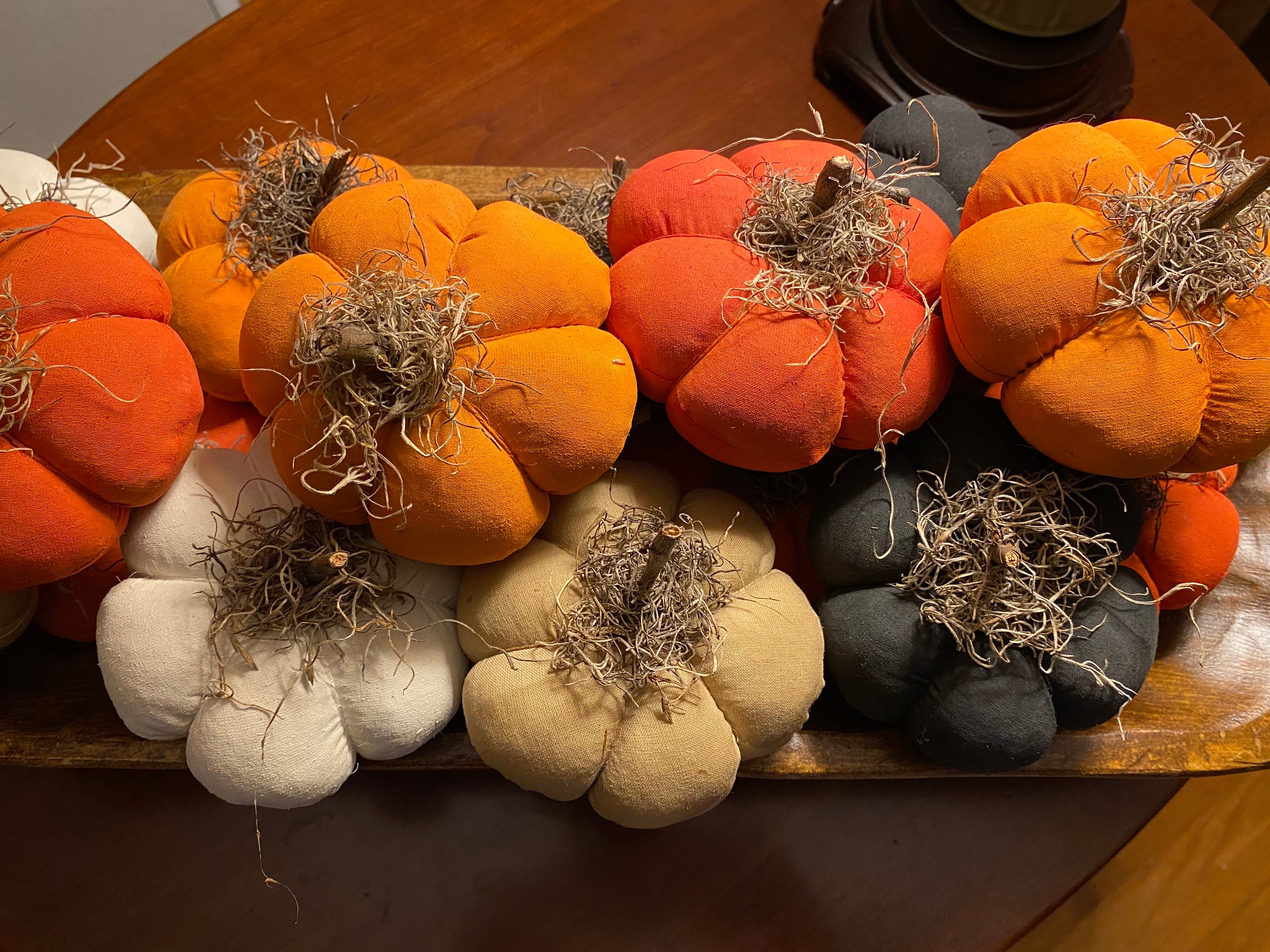 Primitive Mini Bowl Filler Pumpkins Etsy