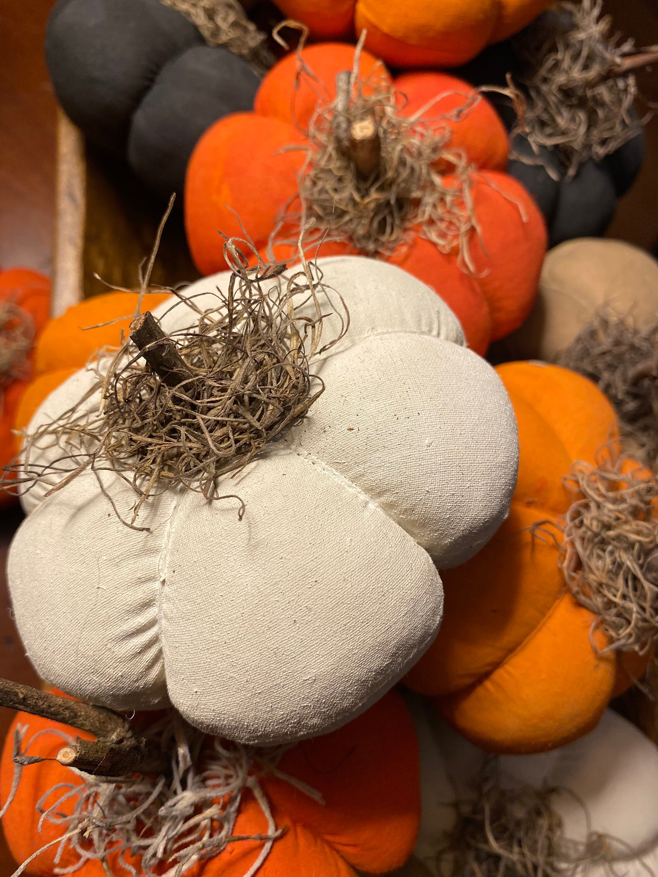 Primitive Mini Bowl Filler Pumpkins Etsy
