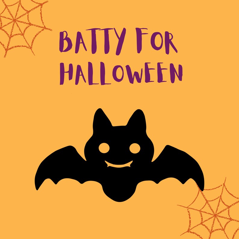 Bat Svg, Cute Bat Svg, Halloween Bat Svg, Bat Silhouette, Cute Bat Png