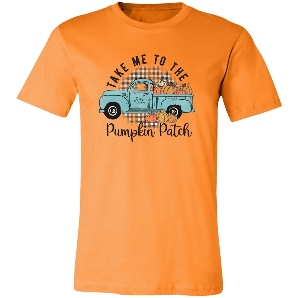 Discover Cute Pumpkin Patch Shirt - Take Me To The Pumpkin Patch Unisex Jersey Short-Sleeve T-Shirt - Cute Fall Shirt