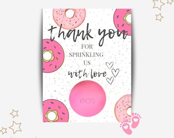 EOS Baby Shower Favors Customizable Printable File - Etsy