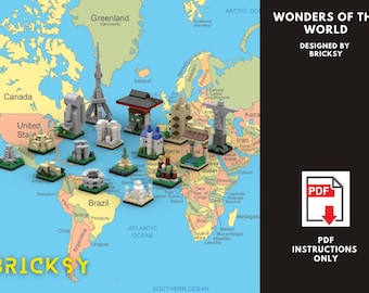 Wonders of the World Instructions PDF Download (No Bricks)