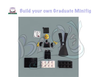 Graduate Custom Minifigure | Gift | Decoration | mini figure | masters | bachelors | party