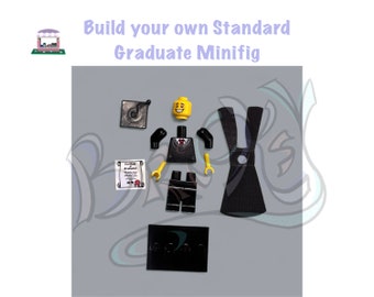 Graduate Custom Minifigure | Gift | Decoration | mini figure | masters | bachelors | party