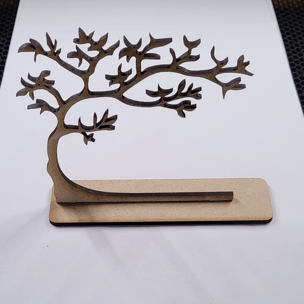 Mini Jewelry Tree Glowforge SVG