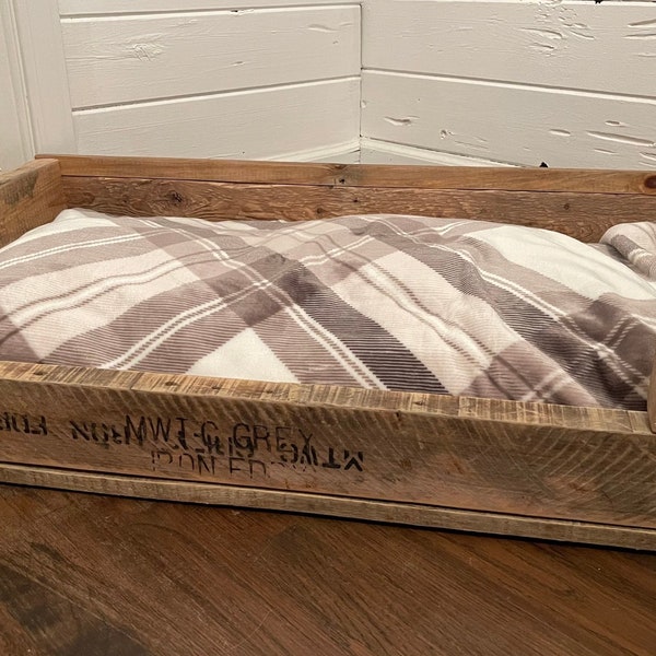 Rustic Dog Bed Etsy