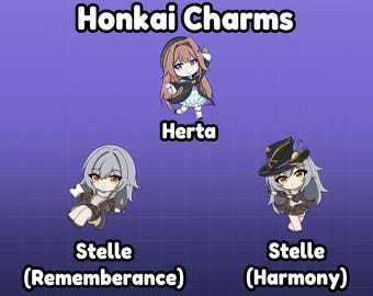 Honkai Star Rail Akrylowe Charmsy
