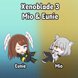 Xenoblade 3 Acrylic Charm and Sticker