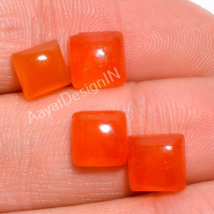 Natuurlijke rode jade vierkante cabochon losse gekalibreerde edelsteen 3,4,5,6,7,8,9,10,11,12,13,14,15,16,17,18,19,20MM
