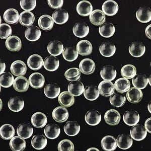 Natural Green Amethyst Round Loose Gemstone For Jewelry Making 3, 4, 5, 6, 7, 8, 9, 10, 11, 12, 13, 14, 15MM