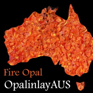 Fire Opal / Crushed Opal / Orange Opal / Inlay Opal / Jewellery Making / Woodwork Inlay / Ring Inlay / Resin Art / Synthetic Opal