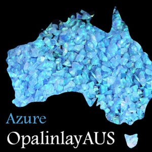 Azure Crushed Opal: Light Blue Inlay Material for Jewelry & Resin Art