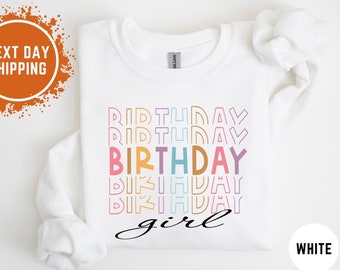 Birthday Girl Sweatshirt, Girls Birthday Party Hoodie, Birthday Celebration, Birthday Party Girl Hoodie, Birthday Sweater, Birthday Hoodie