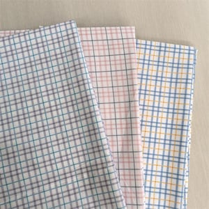 Plaid Cotton Fabric,Plain Fabric,Gingham Fabric,Quilting Fabric,Cotton Fabric,Printed Fabric,Dress Fabric,Soft Fabric,Fabric By Yard